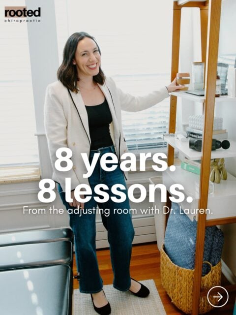 Eight years ago I wasn’t sure what this practice would become. Now I know, it has become exactly what this community needed it to be. These are the eight things I have learned along the way, and I wouldn’t trade a single one. Thank you for trusting us with the people you love most. Here’s to what’s next. 

📍 Rooted Chiropractic | Family Chiropractor Serving Hinsdale, Clarendon Hills & Western Suburbs
#RootedChiropractic #ClarendonHillsMoms #ChicagoMomBlog #FamilyChiropractic #WesternSuburbsMoms NervousSystemHealth ChicagolandFamily