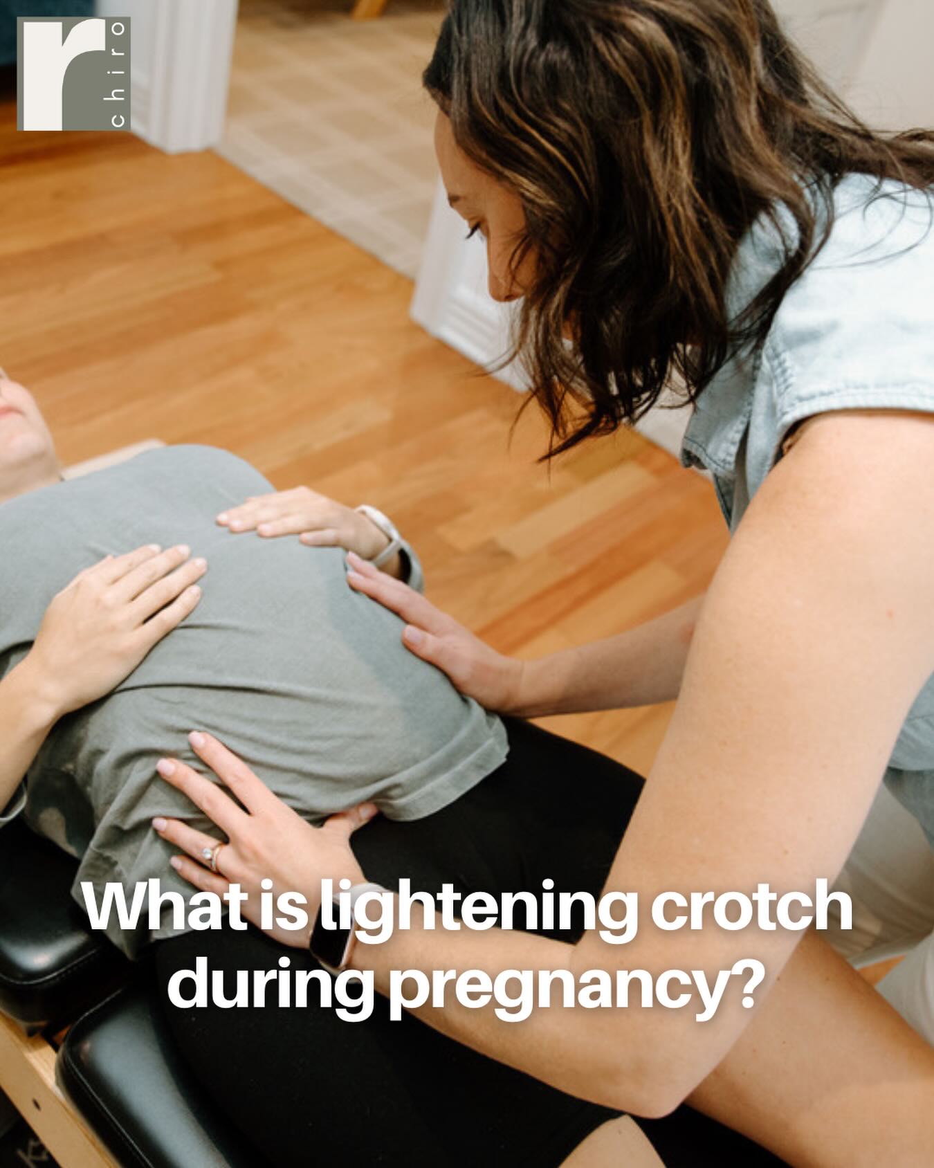If you have ever felt a sudden, sharp, zinging pain through your pelvis during pregnancy, you are not imagining it. Lightening crotch is real, and the clinical term is pudendal nerve irritation.

It often shows up as quick jolts of pain in the pelvis, vagina, or groin, especially when walking, standing up, rolling in bed, or late in pregnancy. While it can feel alarming, it is usually a sign that the growing baby, changing posture, and pelvic tension are putting pressure on the nerves in the pelvis.

Prenatal chiropractic care focuses on improving pelvic alignment, reducing tension, and supporting the nervous system so those nerves are not under constant stress. Gentle adjustments can help create more balance and space in the pelvis, which often leads to less nerve irritation and more comfort as your body adapts to pregnancy.

Pain does not have to be something you just push through during this season. Your body is doing incredible work, and it deserves support along the way.

#RootedChiropractic #ClarendonHillsIL #PrenatalChiropractic