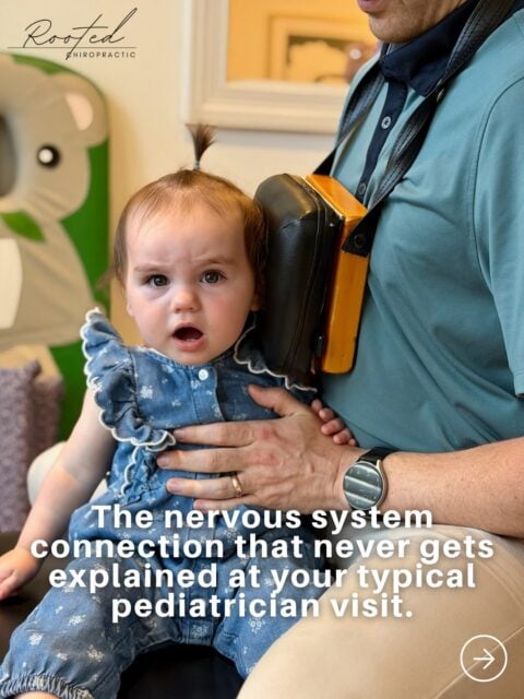 We are not here to replace your pediatrician. We genuinely love working alongside them. But there is a piece of the conversation that often gets missed; how your child’s nervous system is functioning underneath the symptoms you are seeing.

Digestive issues, sleep struggles, frequent illness, big emotional swings. These can all trace back to a nervous system that is working overtime, stuck in fight-or-flight instead of settling into rest, grow, and heal mode. That is the piece we focus on at Rooted. Not instead of the care you are already getting, but alongside it.

If you feel like you have tried everything and something is still missing, this might be it. You are not imagining it, and you do not have to keep guessing on your own. If you’re looking to learn more, check out our pediatric webinar with the link in bio. 

📍 Rooted Chiropractic | Serving Clarendon Hills, Hinsdale & Western Suburbs
 #NervousSystemHealth #PediatricChiropractic #ClarendonHillsMoms #RootedChiropractic #KidWellness