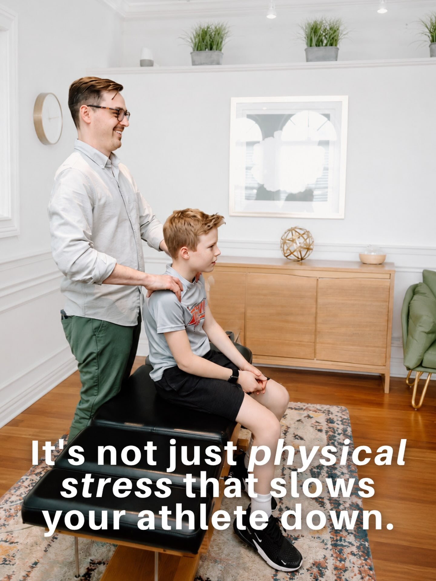 When people think about what wears an athlete down, they usually picture the physical side, the falls, the overuse, the hundreds of reps on the same joint. That’s real, but it’s only one piece of what we watch for.

We talk to families about three types of load: physical stress from training and impact, emotional stress from pressure to perform or fear of messing up, and everyday stress from things like poor sleep, dehydration, or too much processed food. None of these show up on a stat sheet, but all three land in the same place, your athlete’s nervous system.

Picture it like a backpack that gets a little heavier with each one, even on days without a single hard hit or fall. Our goal isn’t to empty that backpack completely, that’s not realistic for a competitive athlete. It’s to help their body carry more of it without buckling under the weight.

Want to talk through what this might look like for your athlete? Contact our office to learn more.

📍 Rooted Chiropractic | Serving Clarendon Hills, Hinsdale & Western Suburbs #YouthSports #NervousSystemHealth #PediatricChiropractic #ClarendonHillsMoms #RootedChiropractic