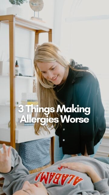 Most people focus only on the trigger. 

But the real question is: 

Why is your body reacting so strongly? 

Three factors influence allergy intensity more than people realize:

Stress 
Poor sleep 
Nervous system overload 

When the nervous system is overwhelmed, the immune system becomes more reactive. 

Inside our guide we break down: 
• The stress-allergy connection 
• Why allergies worsen every year 
• The nervous system’s role in immune reactions 
• Practical steps families can start today 

Download the FREE Allergy Blueprint Guide in the link in bio. 

📍 Rooted Chiropractic | Family Chiropractor Serving Hinsdale, Clarendon Hills & Western Suburbs
#AllergyReliefNaturally #SeasonalAllergiesHelp #KidsWithAllergies #NaturalAllergyRelief #AllergySeasonSupport